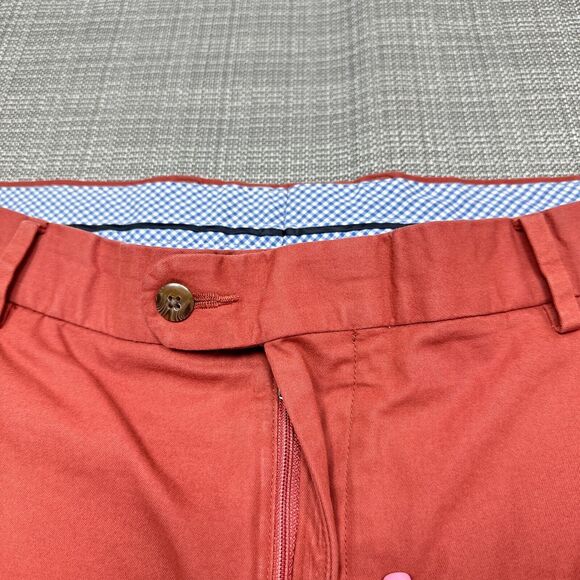 Psycho Bunny Golf Pants 38‎ x 34* Coral Orange Casual Fun Outdoor 38x29* - Picture 7 of 13